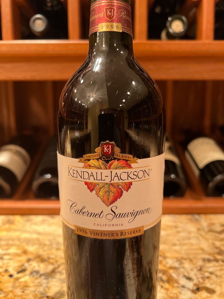 1996 Kendall-Jackson Cabernet Sauvignon Vintner's Reserve