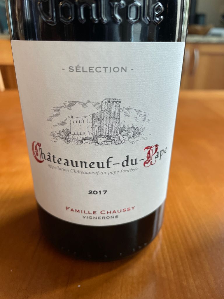2017 Mas de Boislauzon ChâteauneufduPape Famille Chaussy Selection