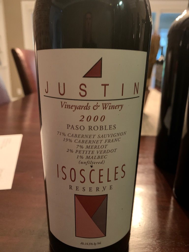 isosceles wine