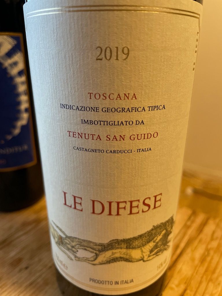2019 Difese Tenuta CellarTracker IGT Guido San - Toscana Le