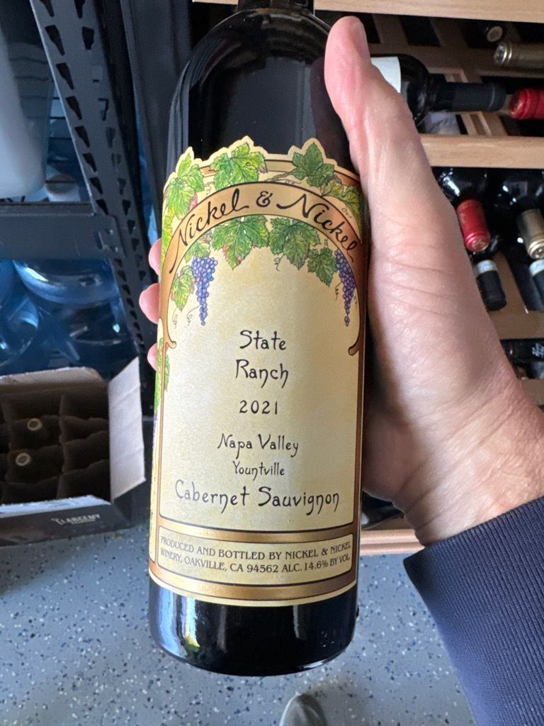 2021 Nickel & Nickel Sauvignon State Ranch, USA, California
