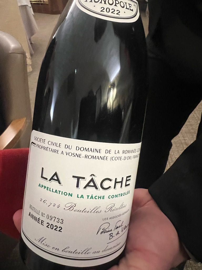 2022 Domaine de la Romanée-Conti La Tâche - CellarTracker