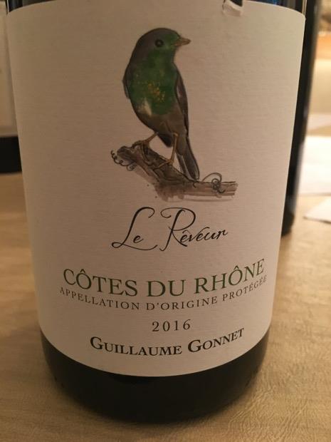 16 Guillaume Gonnet Cotes Du Rhone Le Reveur France Rhone Southern Rhone Cotes Du Rhone Cellartracker