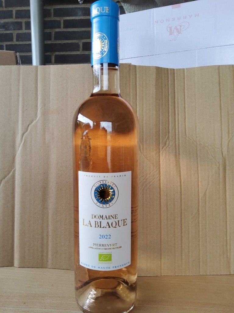 2022 Domaine La Blaque Pierrevert Rosé, France, Provence, Pierrevert ...