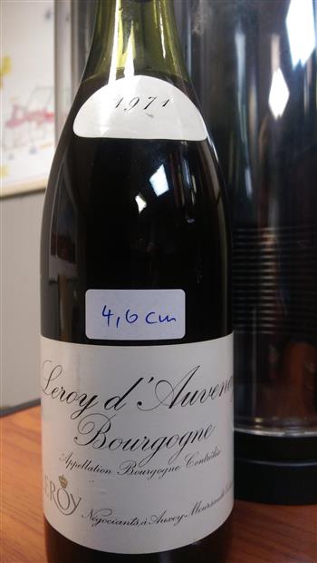 1978 Maison Leroy Bourgogne Leroy d'Auvenay - CellarTracker