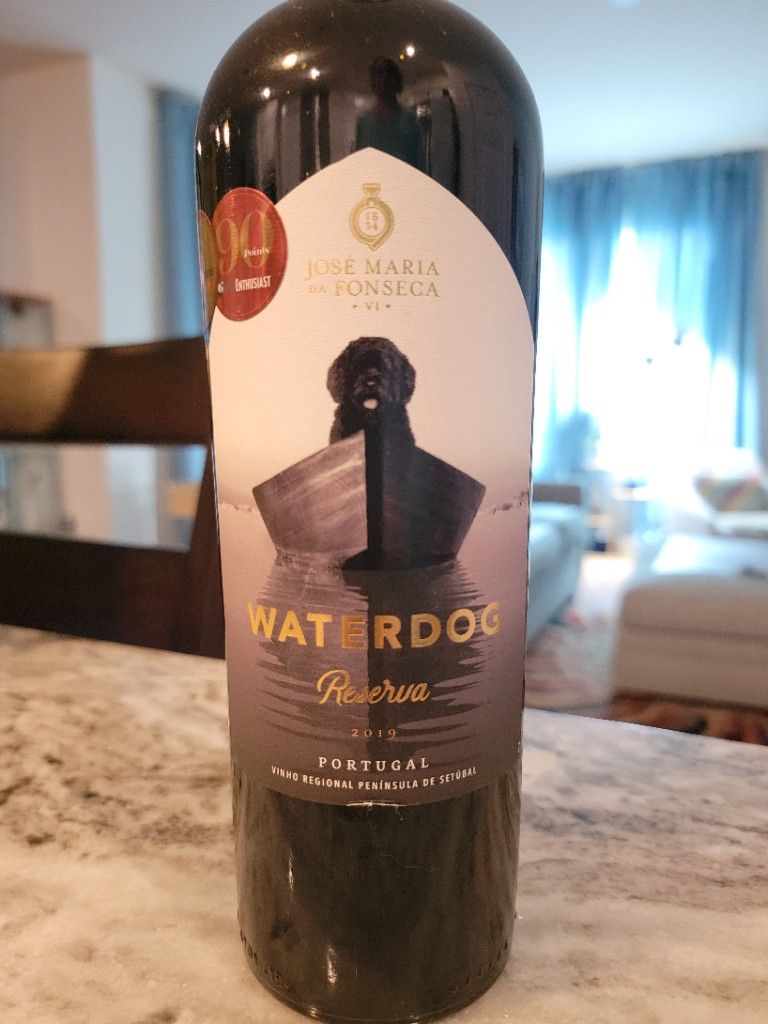 2019 José Maria da Fonseca Waterdog Reserva, Portugal, Península de