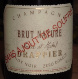 NV Drappier Champagne Brut Nature Zero Dosage Sans Ajout Soufre, France, Champagne - CellarTracker