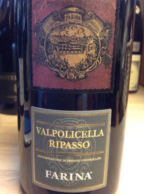 Farina Ripasso 2015 Farina Ripasso della Valpolicella, Italy, Veneto, Valpolicella ...