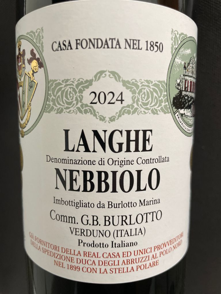 2024 Comm. G.B. Burlotto Langhe Nebbiolo - CellarTracker