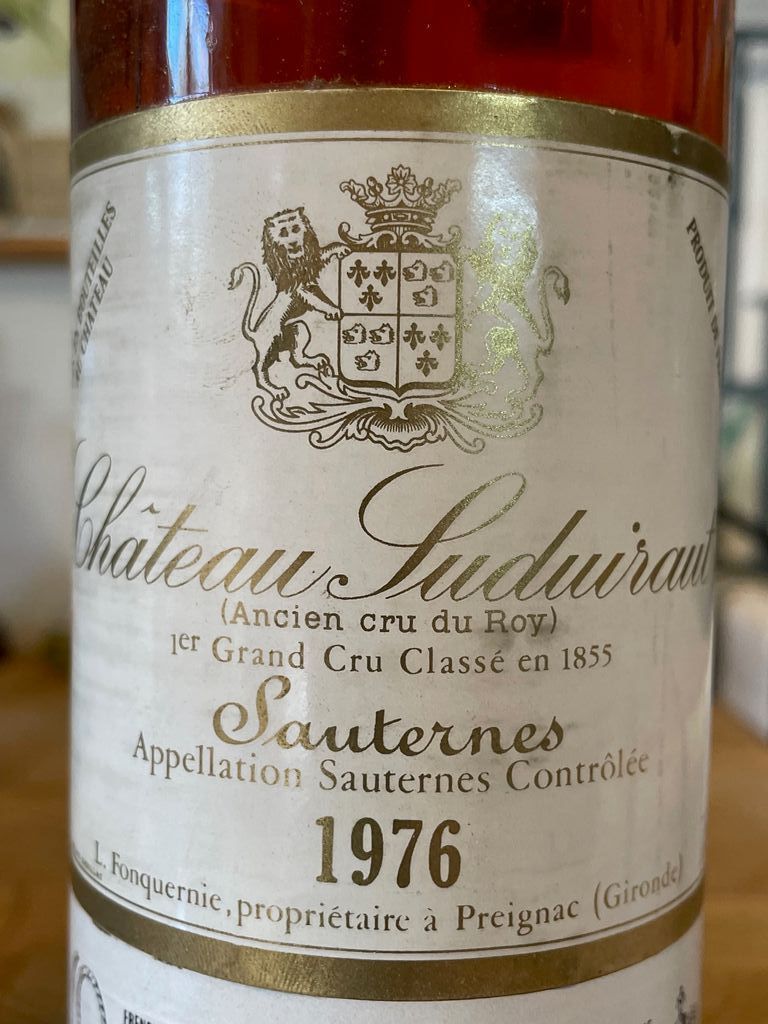 1976 Château Suduiraut - CellarTracker