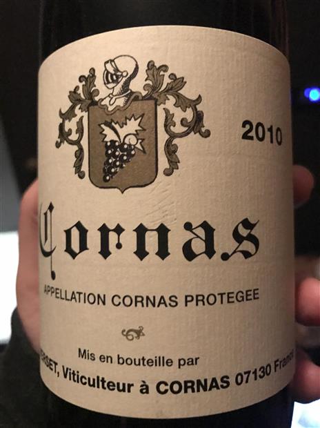 Alain Verset Cellartracker
