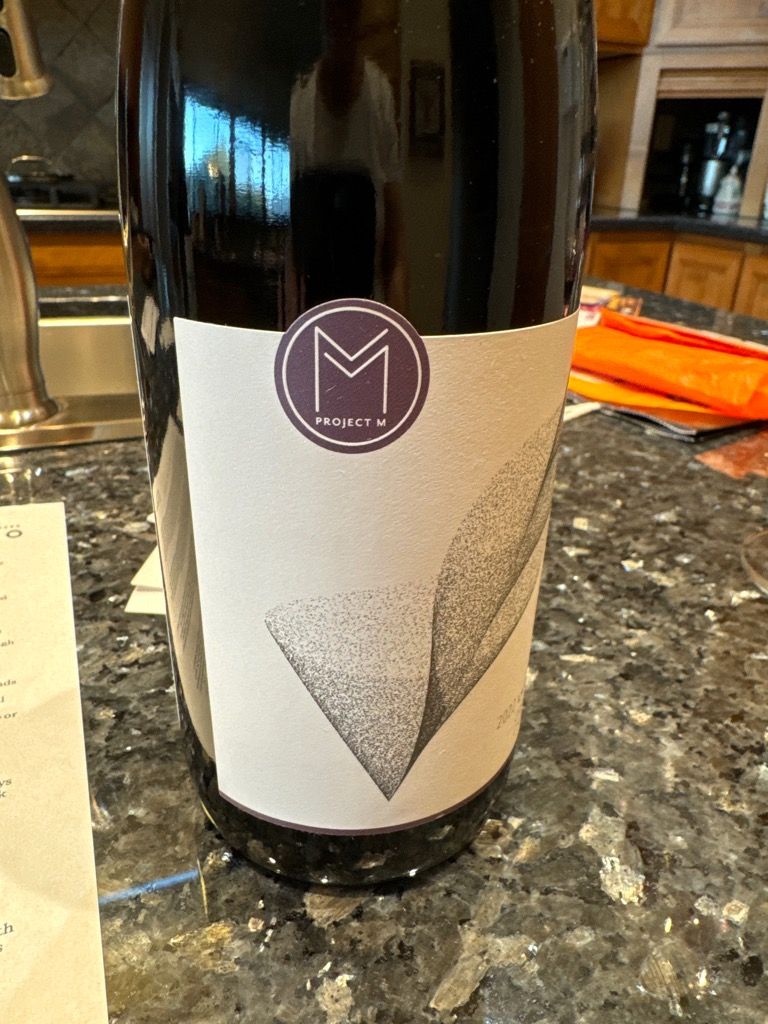 2022 Project M Pinot Noir Chehalem Mountain Vineyard, USA, Oregon ...
