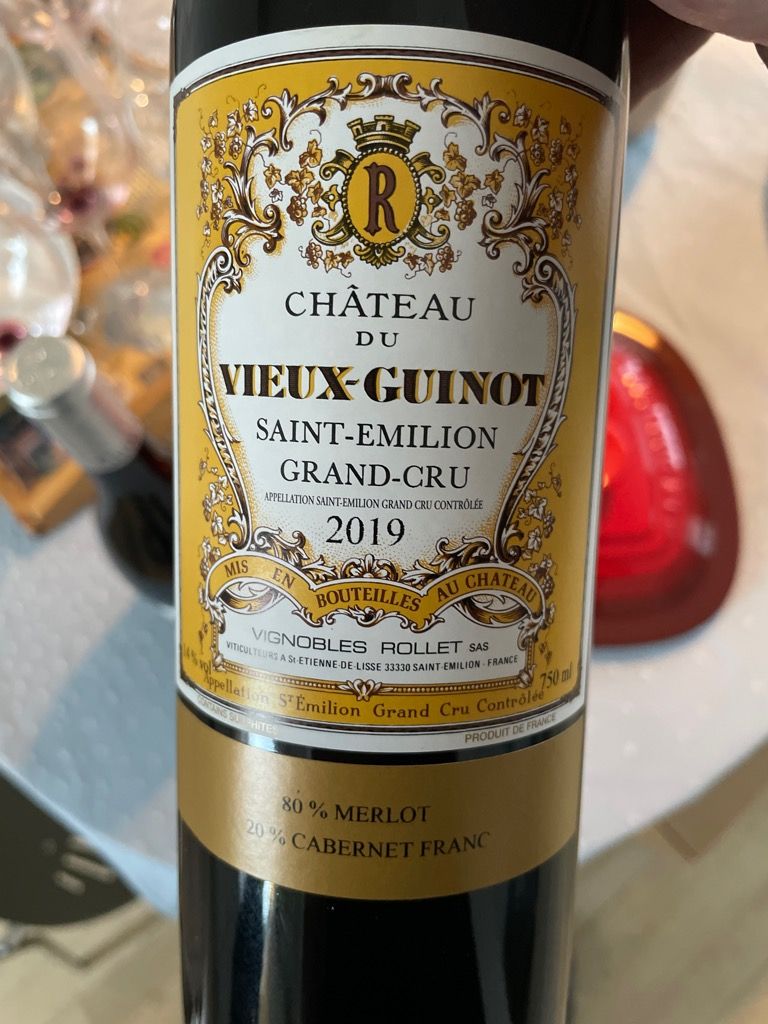 Ch Teau Du Vieux Guinot France Bordeaux Libournais St Milion