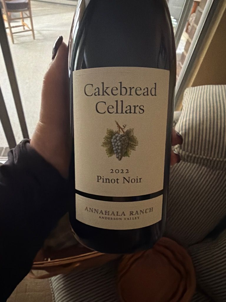 2022 Cakebread Cellars Pinot Noir Apple Barn Vineyard, USA, California ...