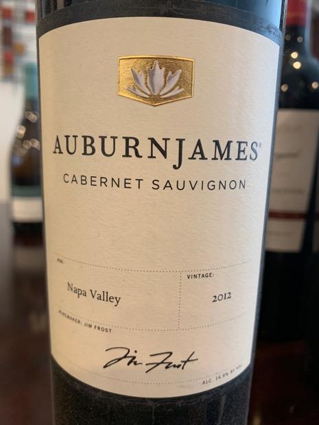 2012 Auburn James Cabernet Sauvignon, USA, California, Napa Valley ...