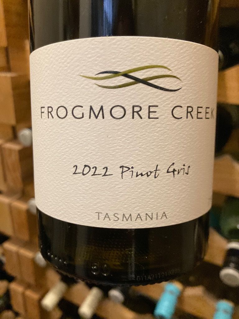 2022 Frogmore Creek Pinot Gris, Australia, Tasmania CellarTracker