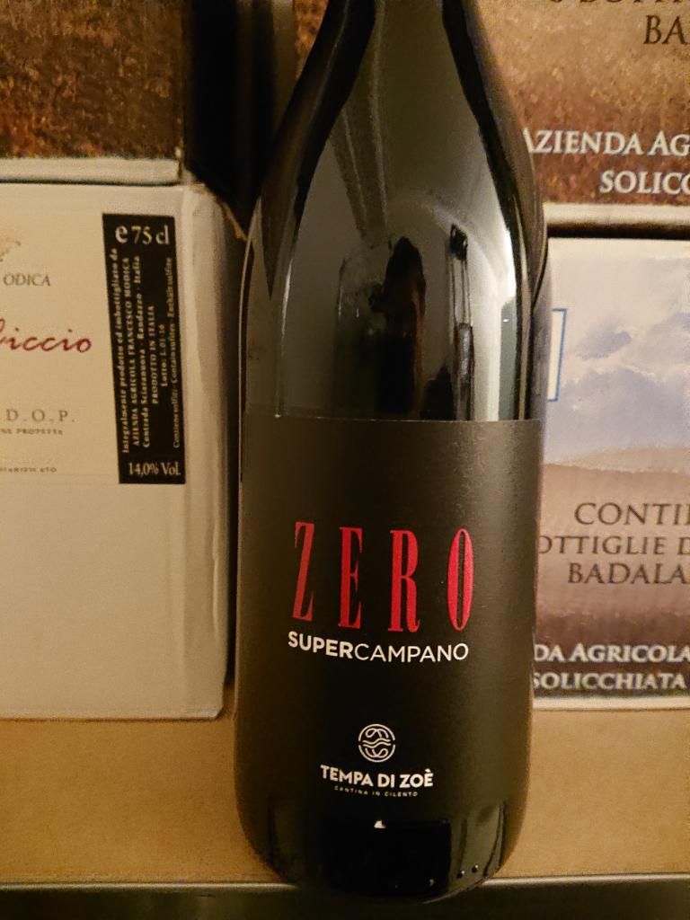 18 Tempa Di Zoe Zero Supercampano Italy Campania Cilento Cellartracker