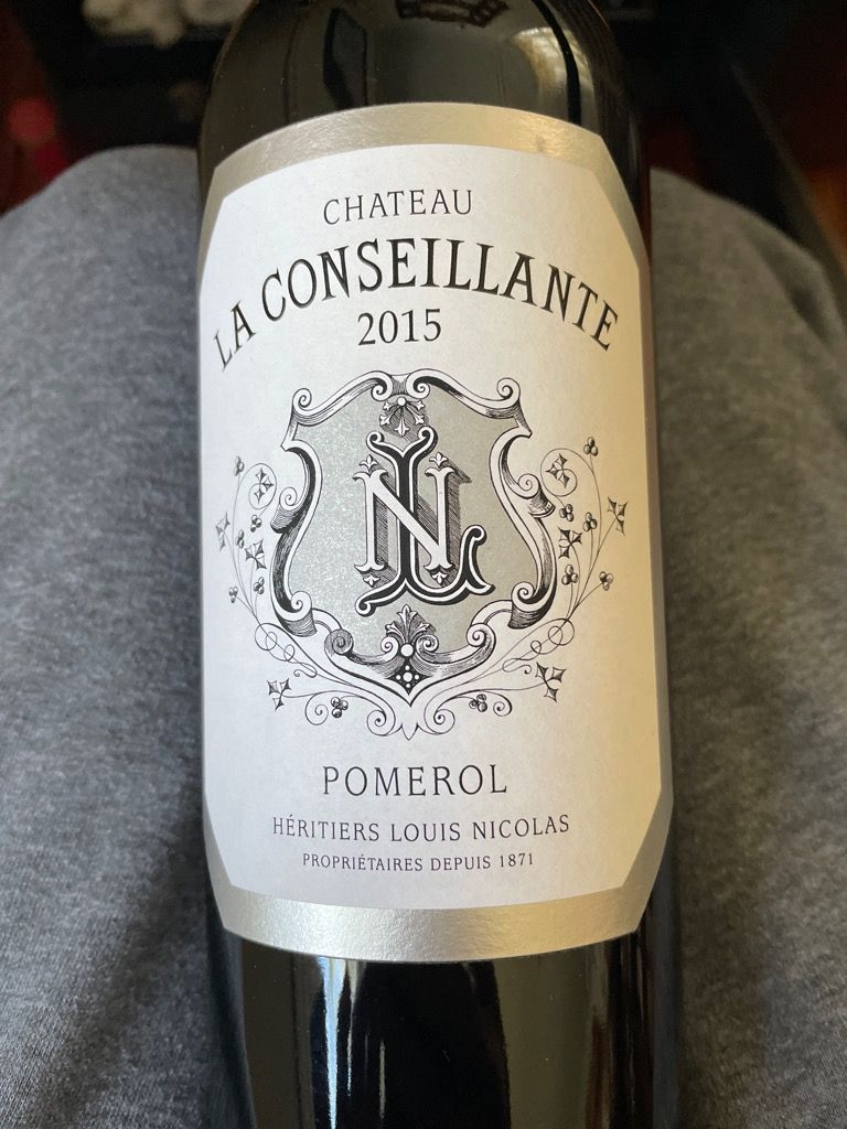 2015 Château La Conseillante - CellarTracker