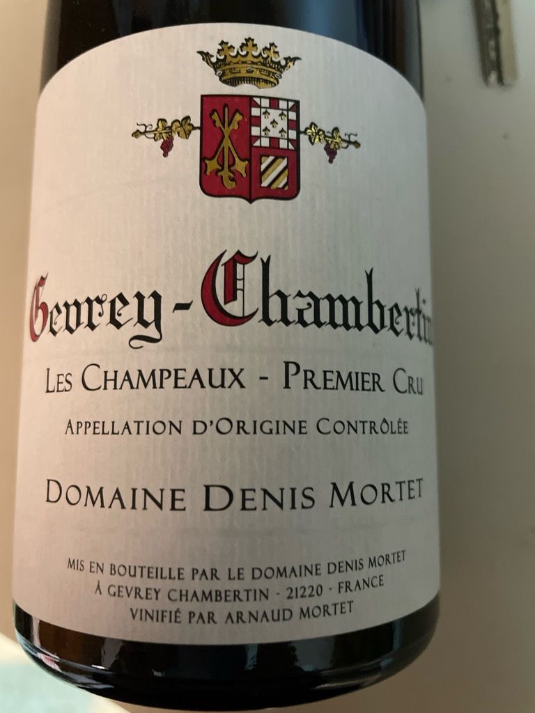 2022 Domaine Denis Mortet Gevrey-Chambertin 1er Cru 2022 Domaine Denis Mortet Gevrey-Chambertin 1er Cru