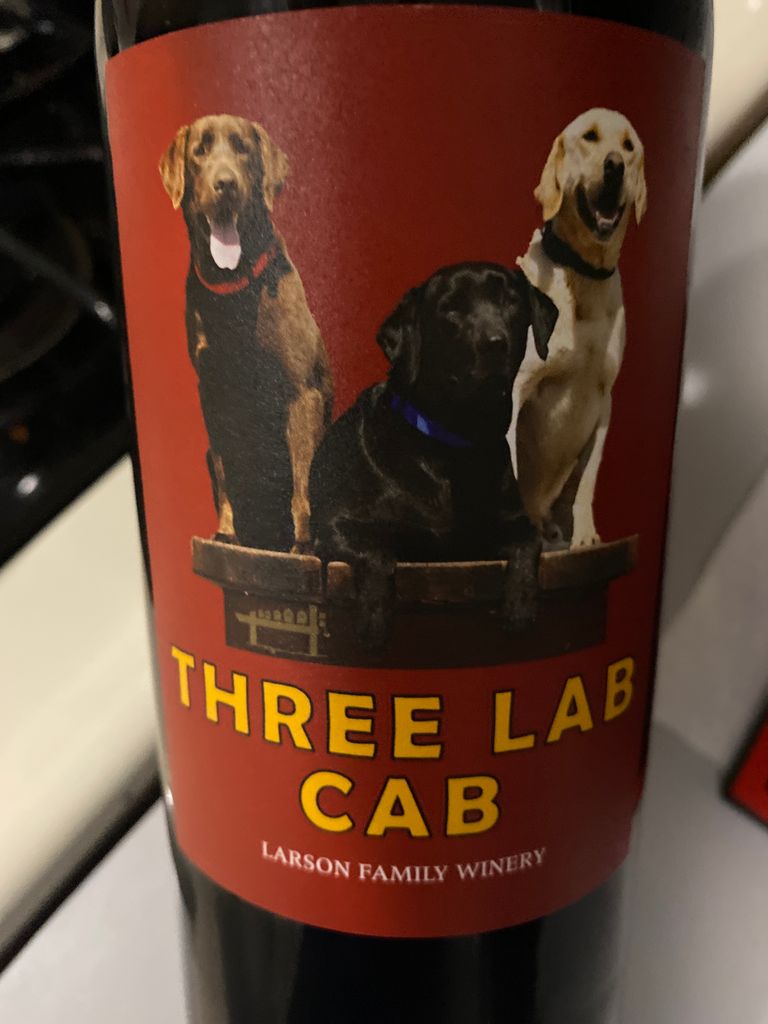 2014 Larson Family Winery Sauvignon Three Lab Cab, USA