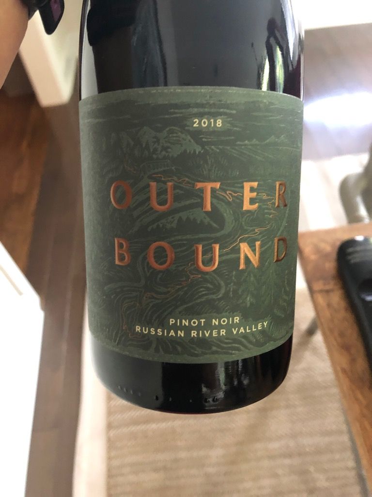 2018 North Coast Wine Company Pinot Noir Reserve Outerbound, USA