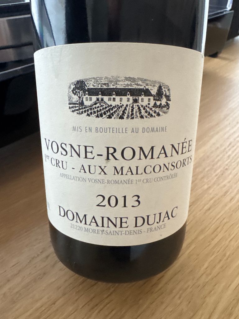 2022 Domaine Dujac Vosne-Romanée 1er Cru Aux Malconsorts