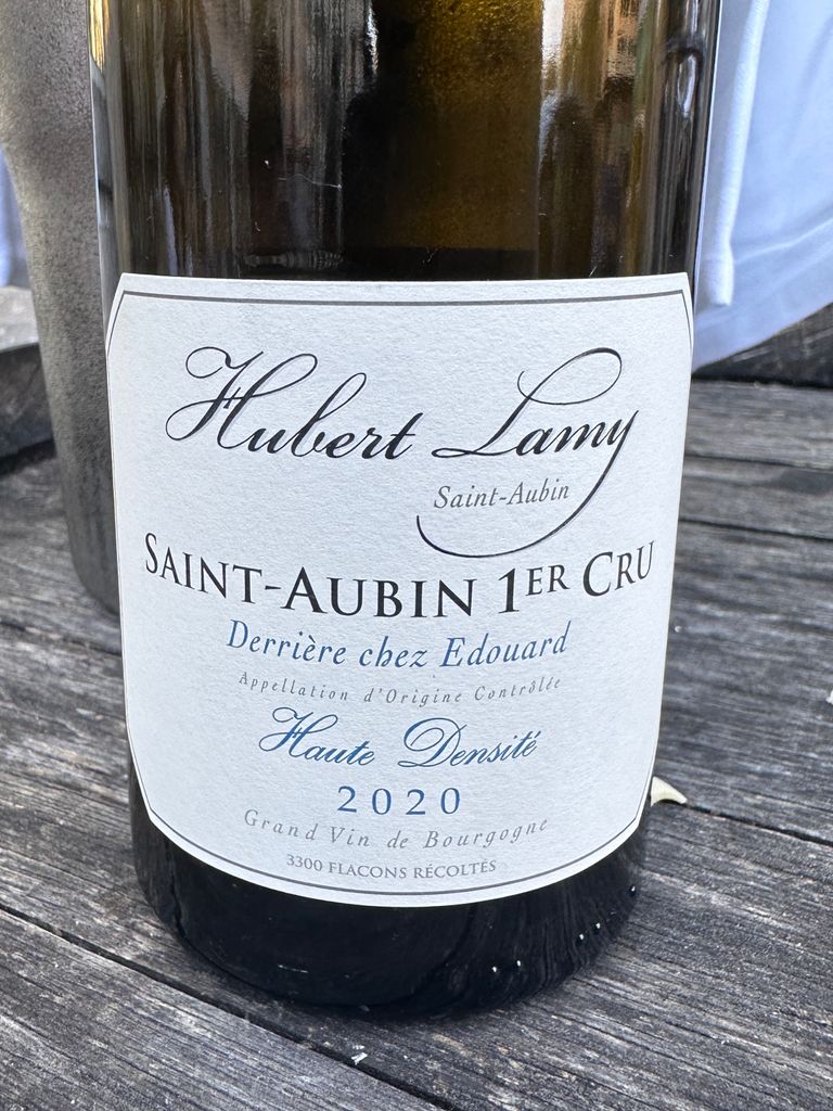 2020 Hubert Lamy Saint-Aubin 1er Cru Derrière Chez Edouard Cuvée