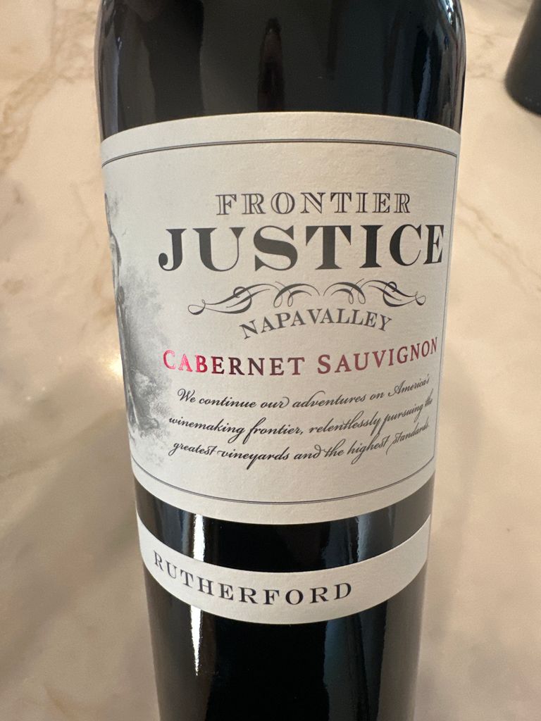 2023 Flying Blue Cabernet Sauvignon Frontier Justice Rutherford