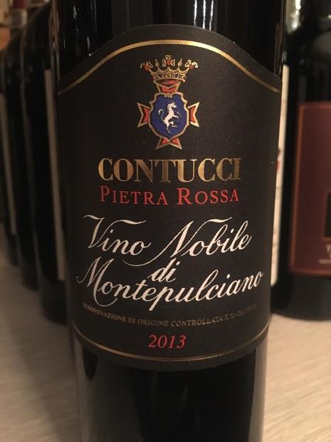 2013 Contucci Vino Nobile di Montepulciano Pietra Rossa, Italy, Tuscany ...