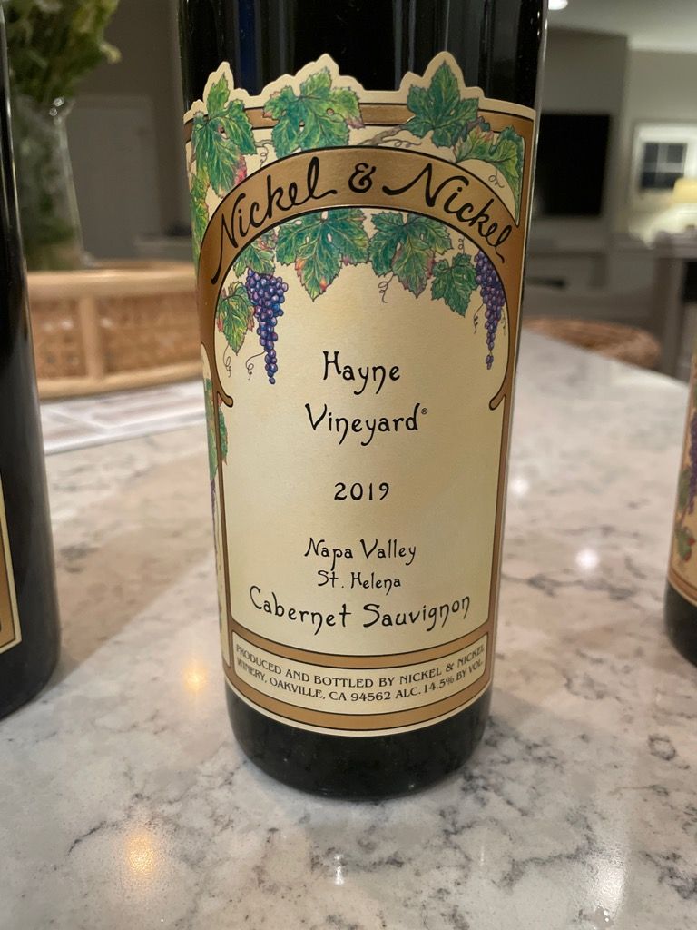 2019 Nickel & Nickel Sauvignon Hayne Vineyard, USA, California