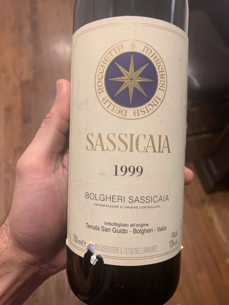 1999 Tenuta San Guido Sassicaia - CellarTracker