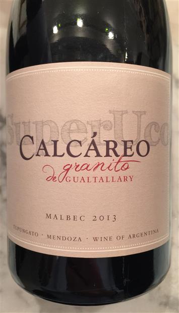 2018 Michelini Bros Superuco Malbec Calcareo Argentina Mendoza Valle De Uco Gualtallary Cellartracker