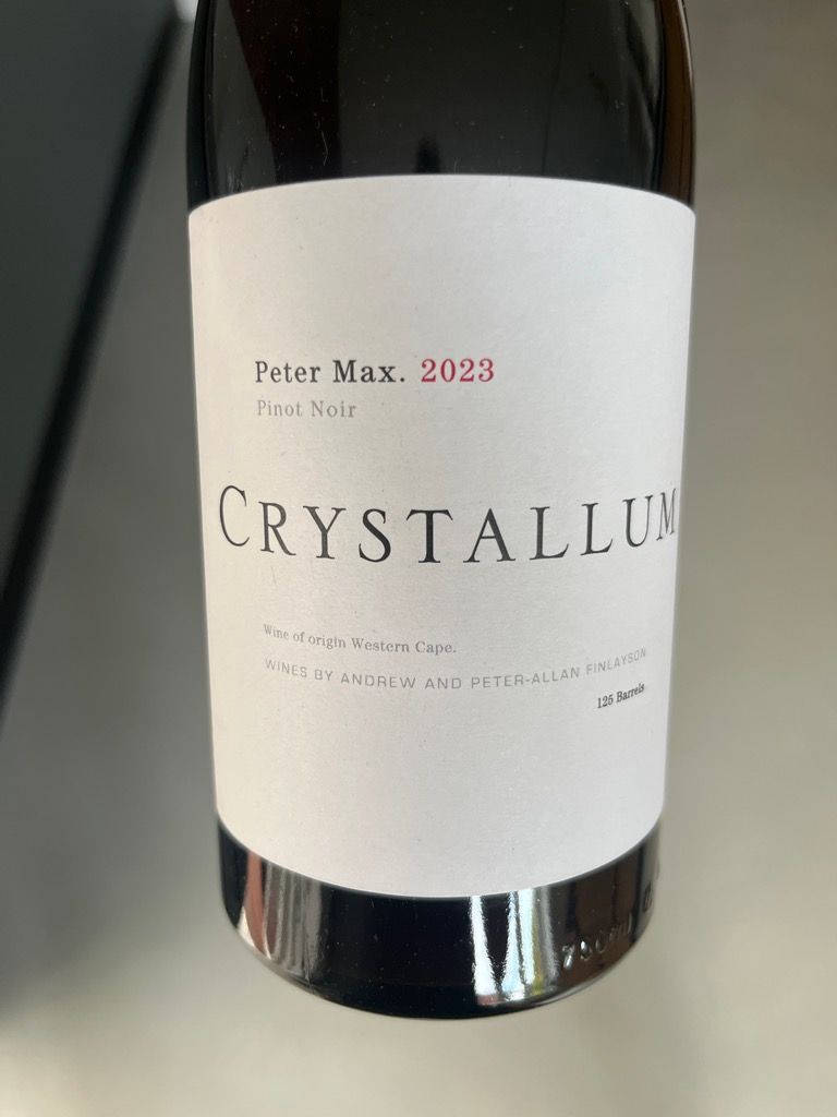 2019 Crystallum Peter Max Pinot Noir – CraftShack - Buy