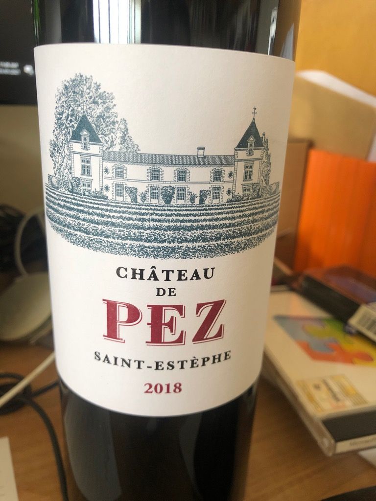 2018 Château de Pez - CellarTracker