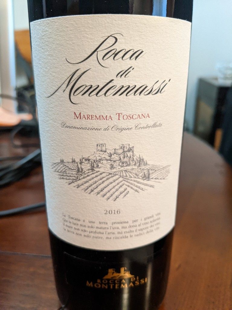 2017 Rocca di Montemassi Maremma Toscana - CellarTracker