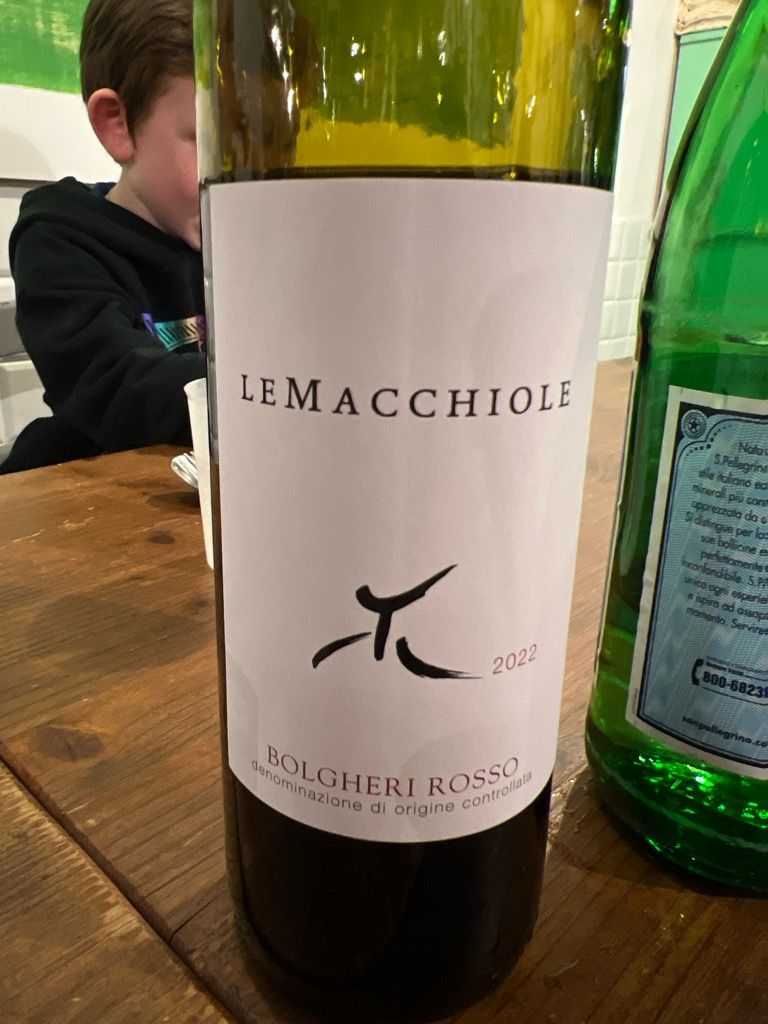 2022 Le Macchiole Bolgheri Rosso - CellarTracker