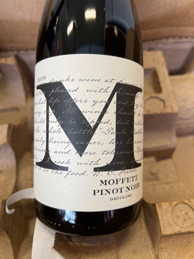 2019 Moffett Vineyards Pinot Noir Clone 943 Malliris, USA, Oregon