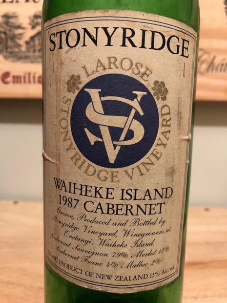 2019年ストーニーリッジラローズ ニュージーランドワイン