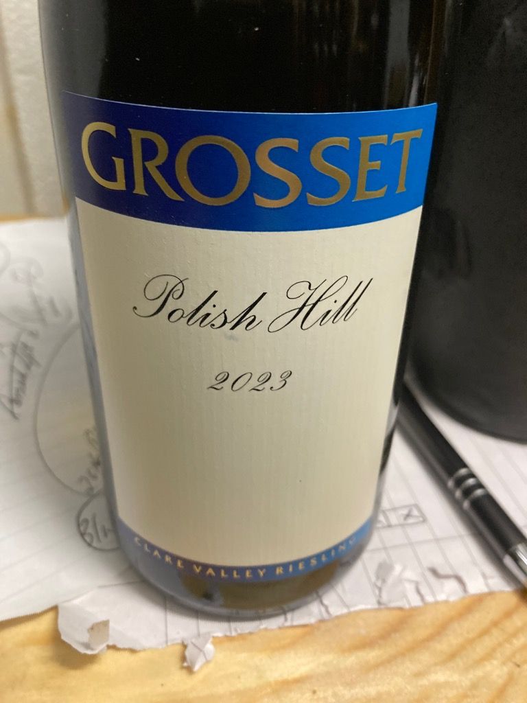 2023 Grosset Riesling Polish Hill Clare Valley - CellarTracker