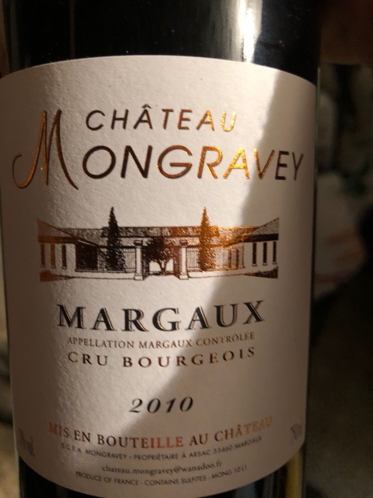 2010 Château Mongravey - CellarTracker