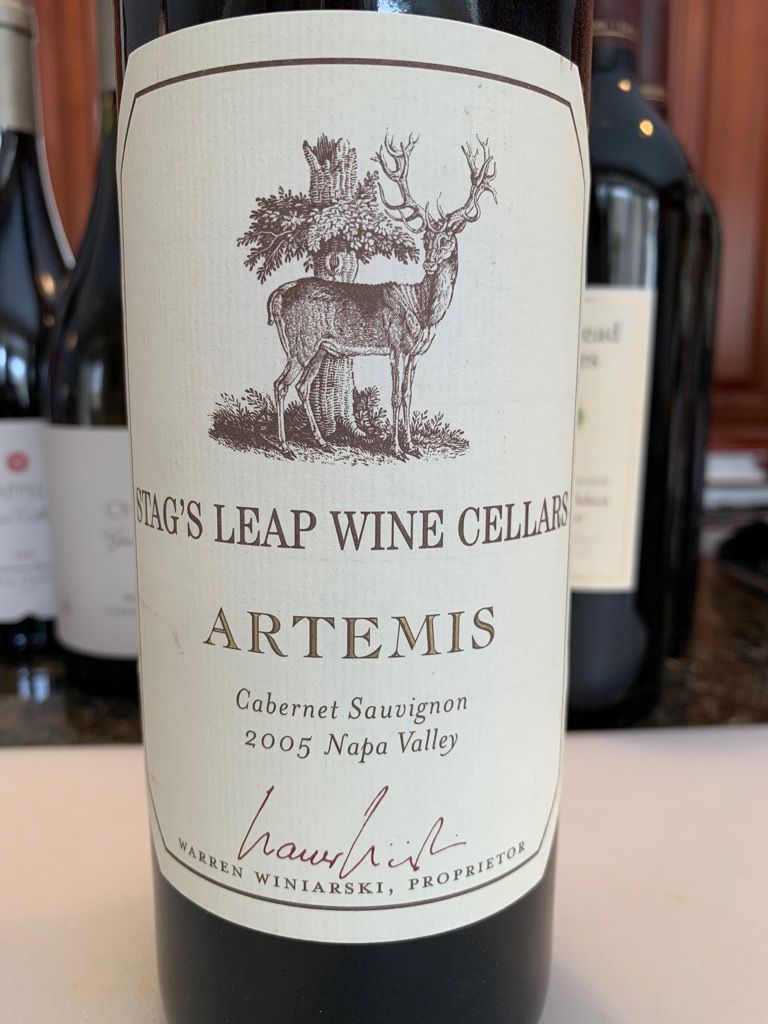 2005 Stag's Leap Wine Cellars Cabernet Sauvignon Artemis