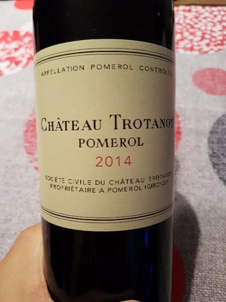 2014 Château Trotanoy - CellarTracker
