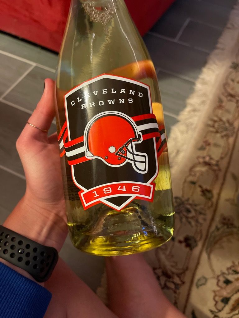 Cleveland Browns, Cleveland Browns Wine Glass, Cleveland Browns