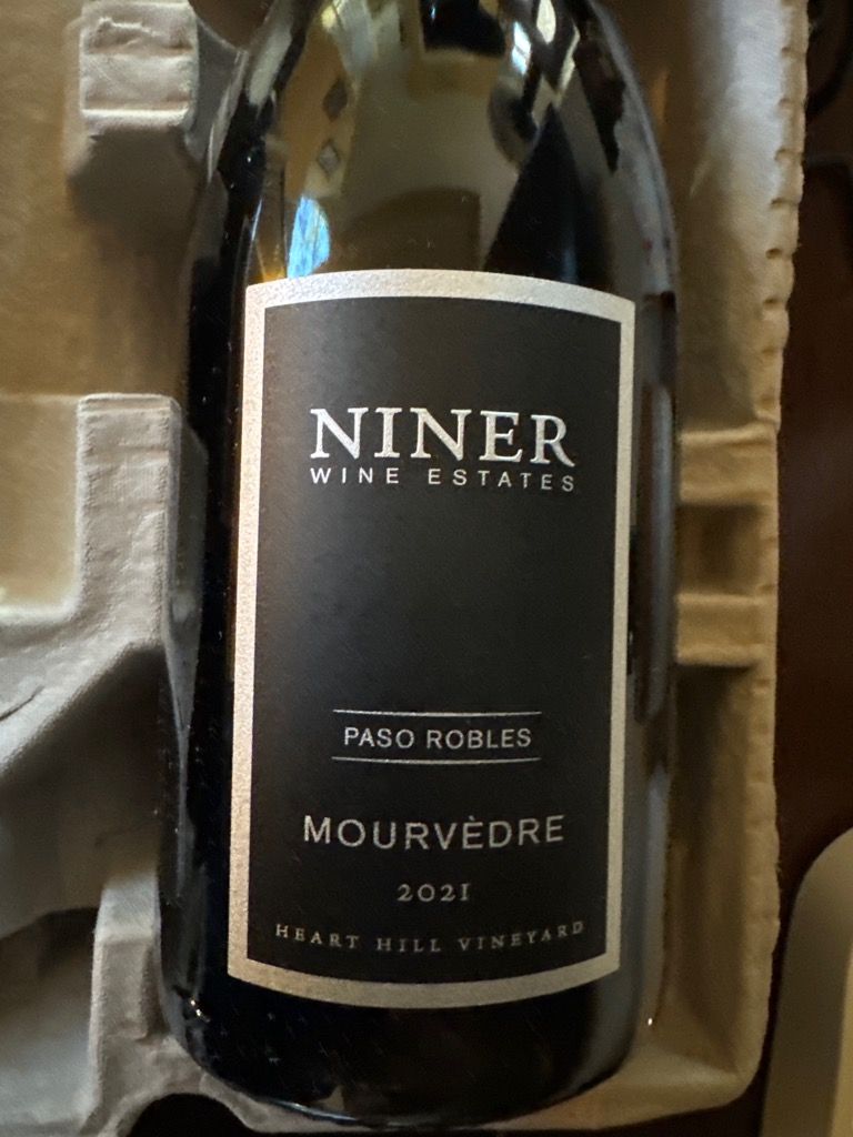 2021 Niner Wine Estates Mourvèdre Heart Hill Vineyard, USA, California ...