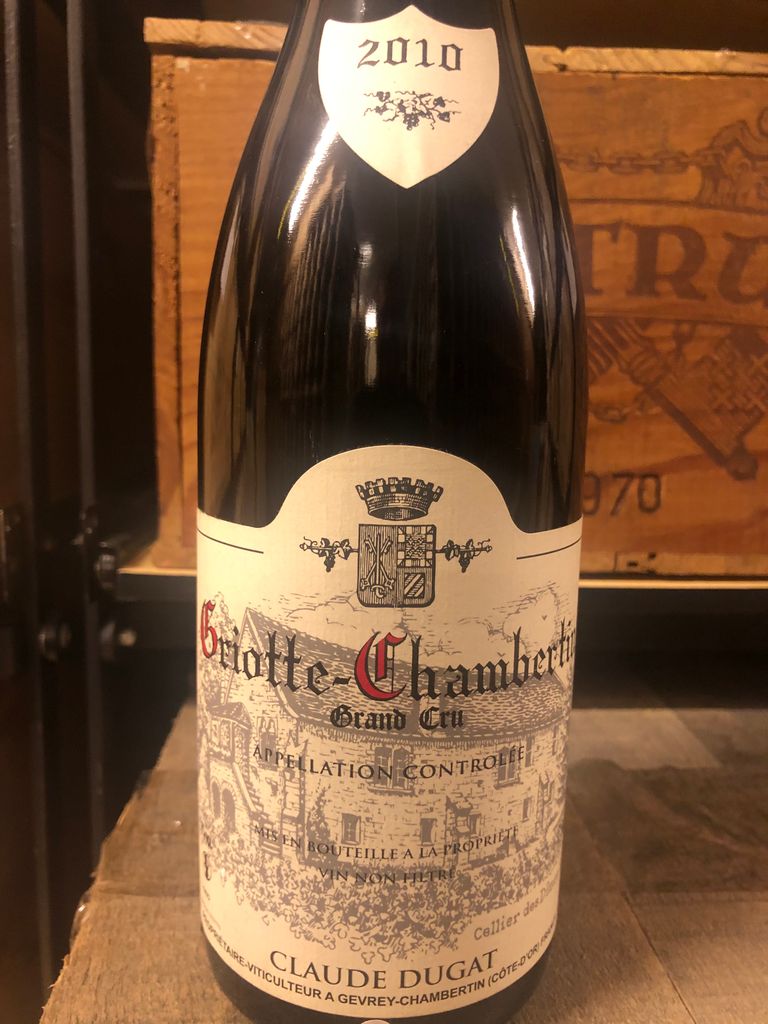 2010 Claude Dugat Griotte-Chambertin - CellarTracker