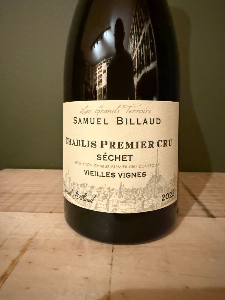 2023 Samuel Billaud Chablis 1er Cru Séchet Vieilles Vignes, France ...