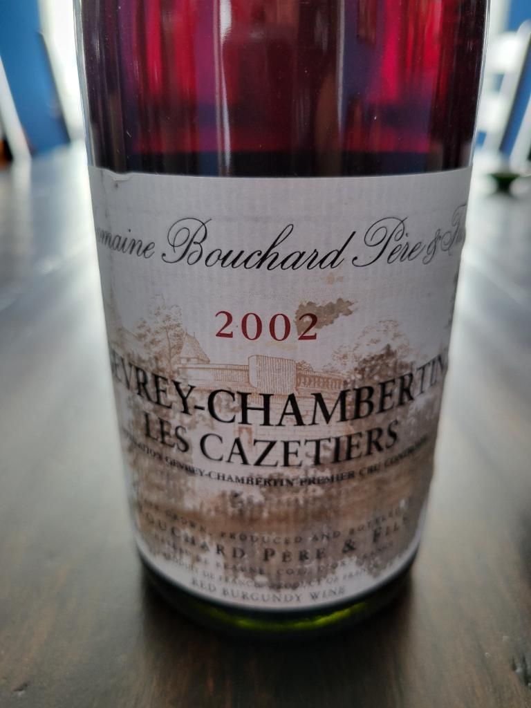 2002 Bouchard Père et Fils Gevrey-Chambertin 1er Cru Les Cazetiers