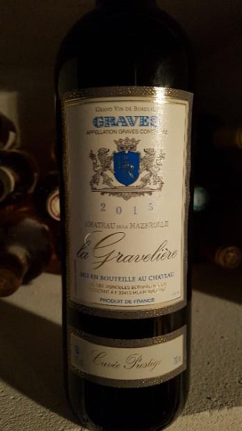 2015 Château de la Mazerolle La Gravelière - CellarTracker