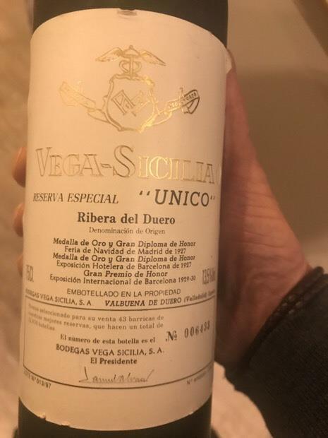 Vega Sicilia Único 1981 