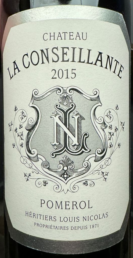 2013シャトー・ラ・コンセイヤントCH. LA CONSEILLANTEボルド 2013 Château La Conseillante - CellarTracker